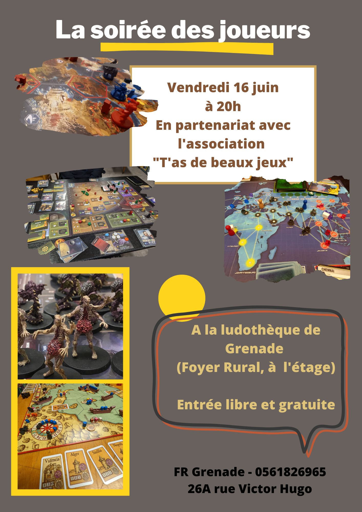 La soiree des joueurs juin